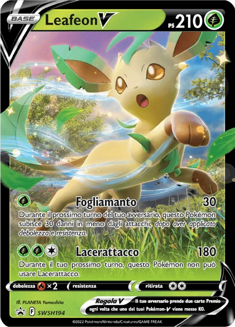Leafeon V – Holo