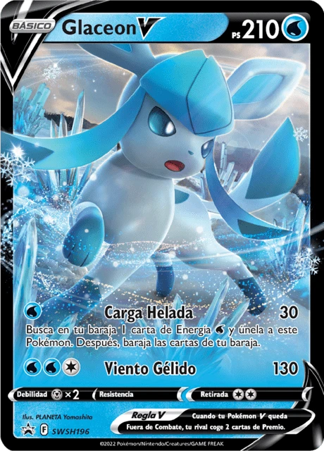 Glaceon V – Holo
