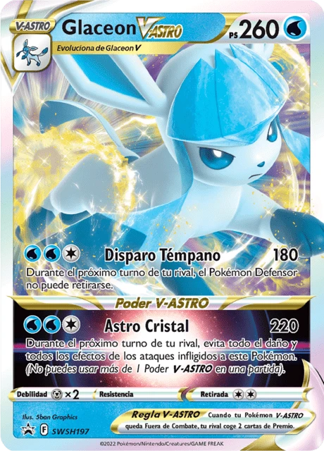 Glaceon V-ASTRO – Holo