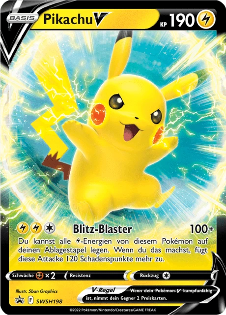 Pikachu V – Holo