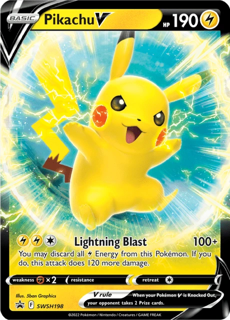 Pikachu V – Holo