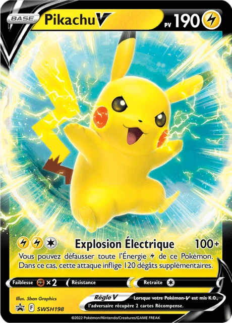 Pikachu V – Holo