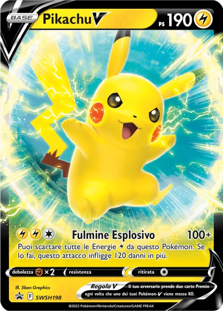 Pikachu V – Holo