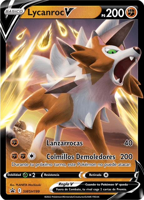 Lycanroc V – Holo