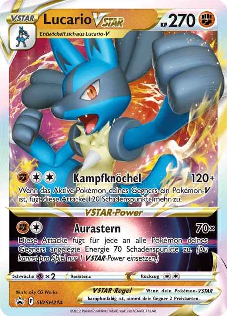 Lucario VSTAR – Holo