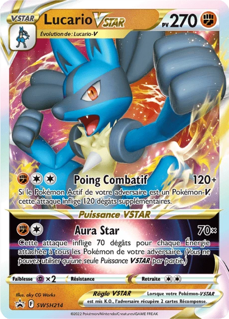 Lucario VSTAR – Holo