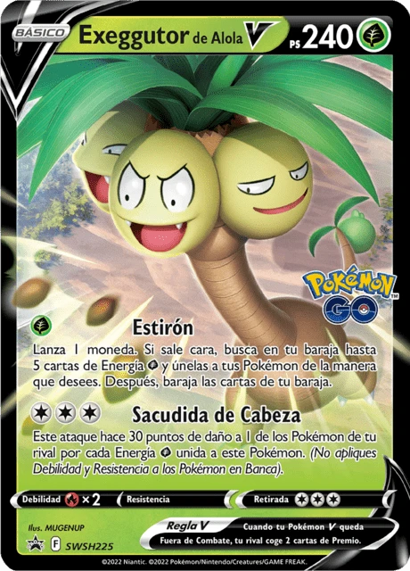 Exeggutor de Alola V – Holo