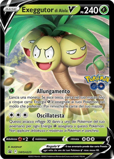 Exeggutor di Alola V – Holo