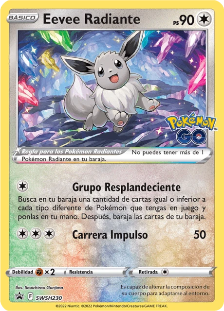 Eevee Radiante – Holo