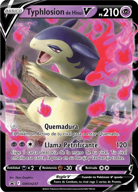 Typhlosion de Hisui V – Holo