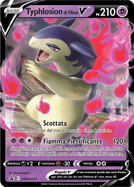 Typhlosion di Hisui V – Holo