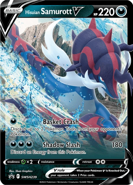 Hisuian Samurott V – Holo