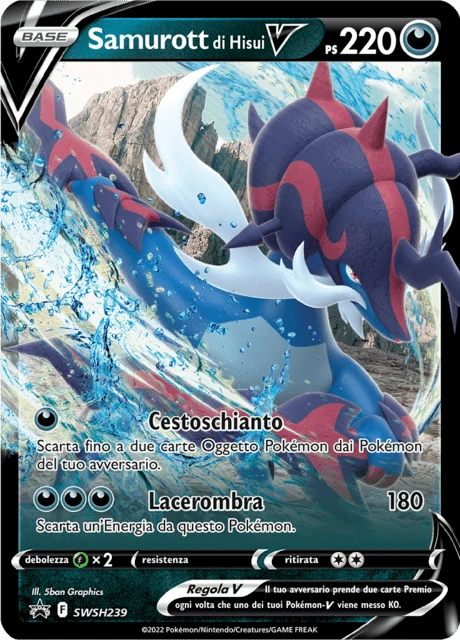 Samurott di Hisui V – Holo