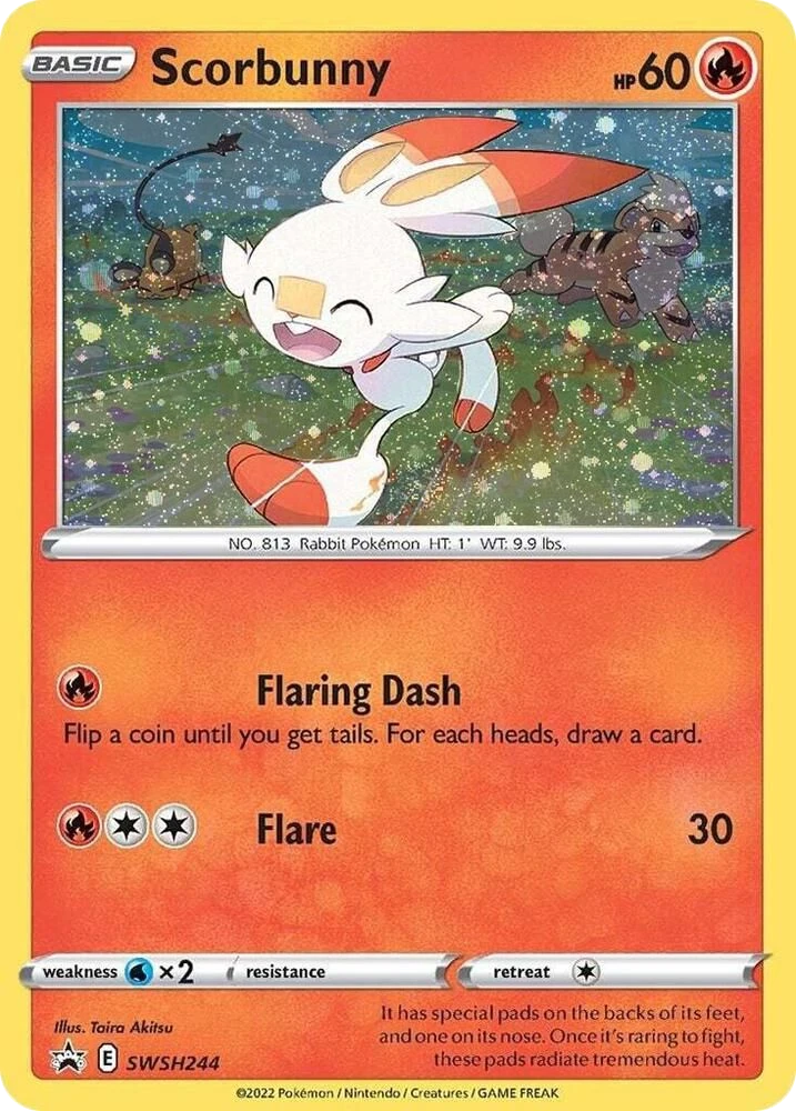 Scorbunny – Holo · Cosmos Holo