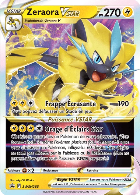 Zeraora VSTAR – Holo