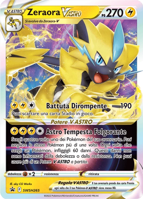 Zeraora V ASTRO – Holo