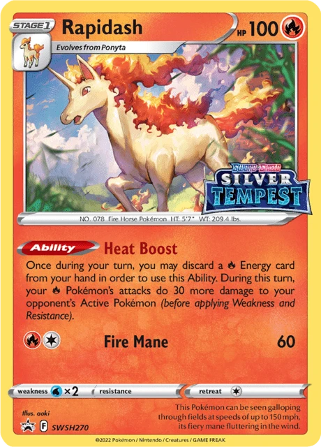 Rapidash – Holo