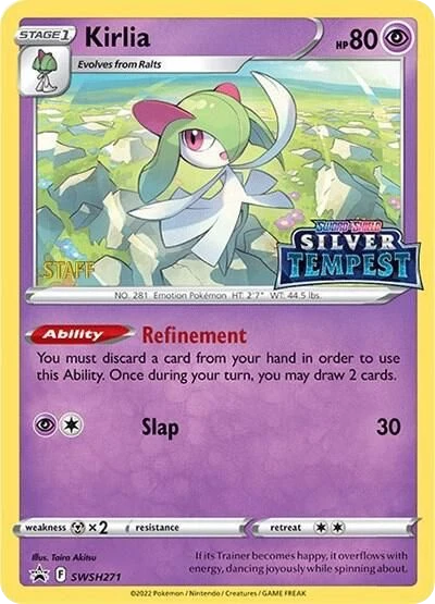 Kirlia – Holo · Stamped