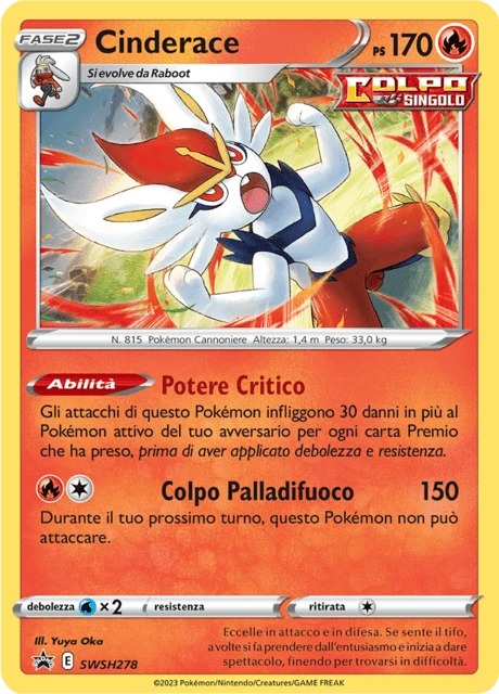 Cinderace – Holo