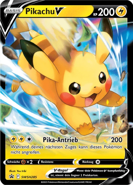 Pikachu V – Holo