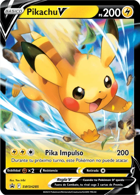 Pikachu V – Holo