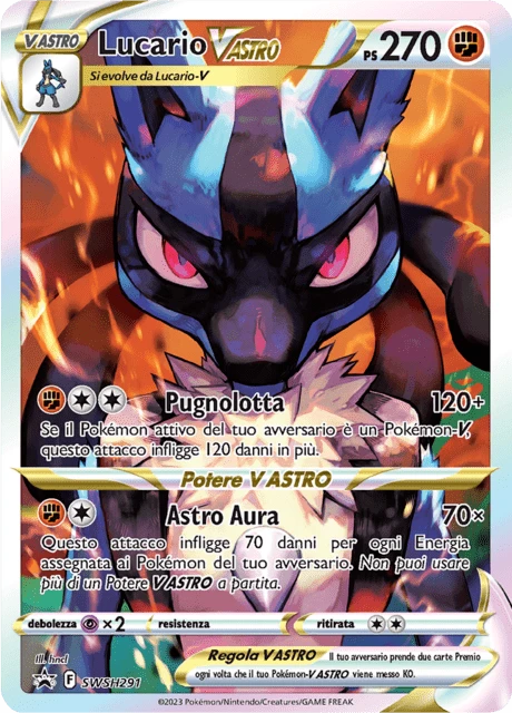 Lucario V ASTRO – Holo