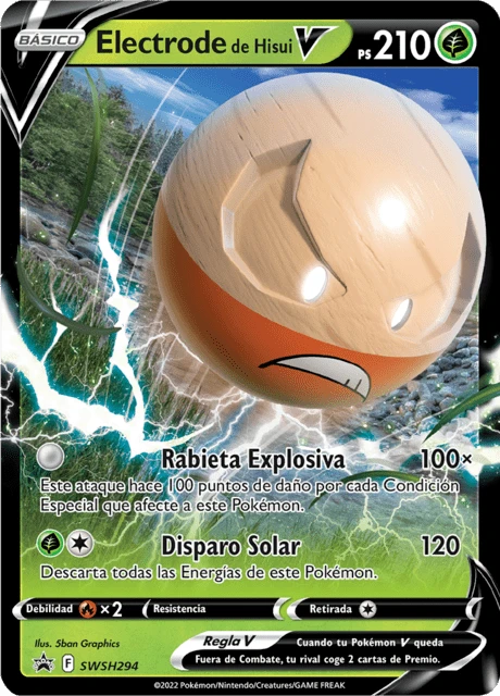 Electrode de Hisui V – Holo