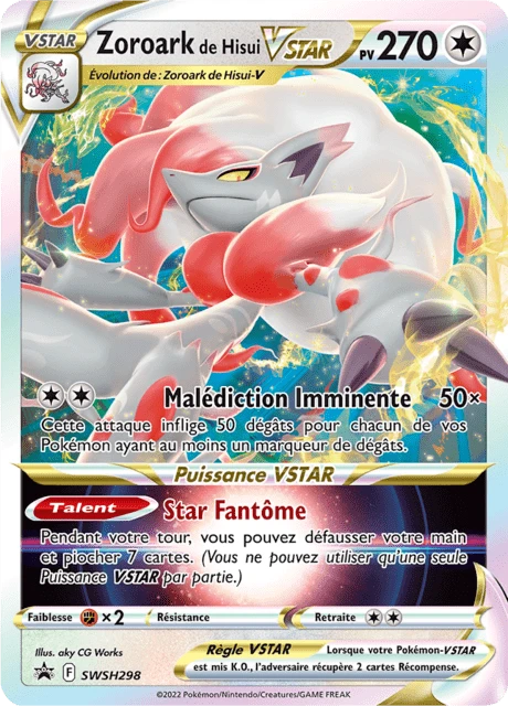 Zoroark de Hisui VSTAR – Holo