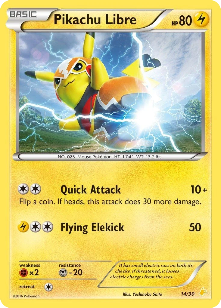 Pikachu Libre