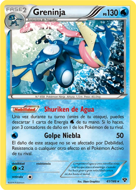 Greninja – Reverse Holo
