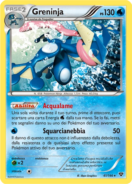 Greninja – Reverse Holo