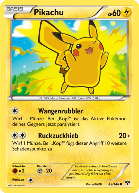 Pikachu – Reverse Holo