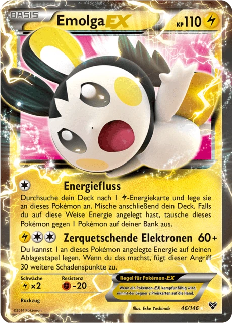 Emolga-EX – Holo