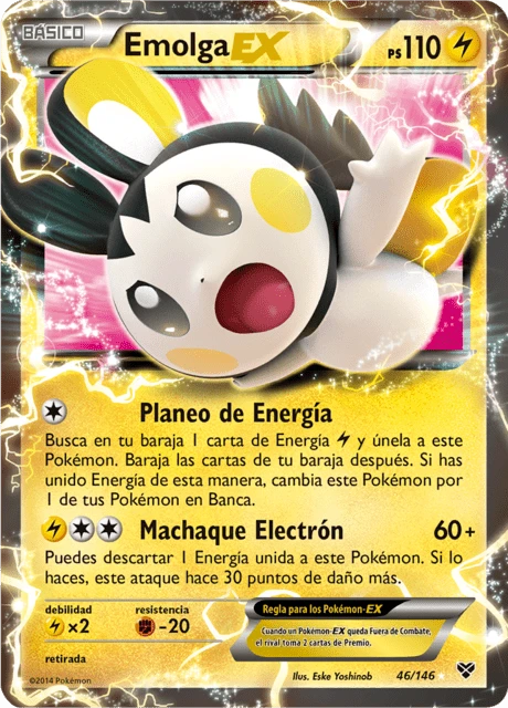 Emolga-EX – Holo