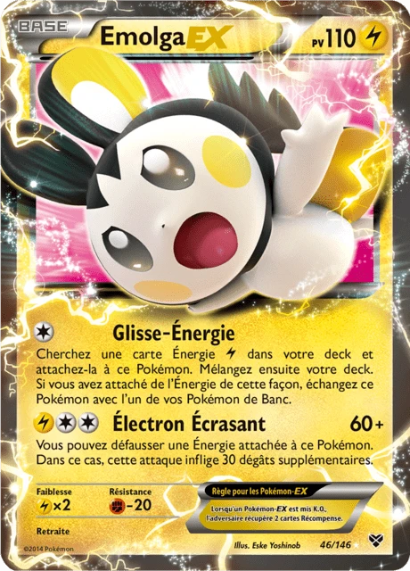 Emolga-EX – Holo