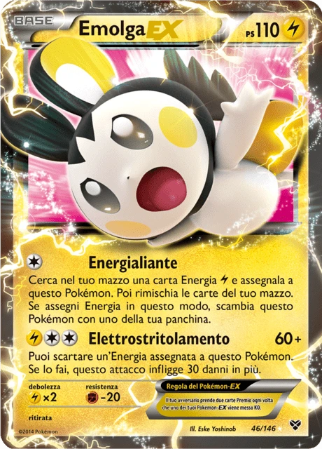 Emolga-EX – Holo