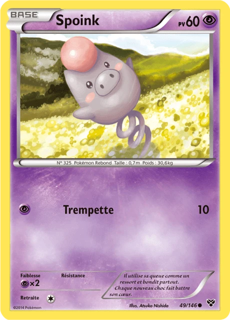 Spoink – Reverse Holo