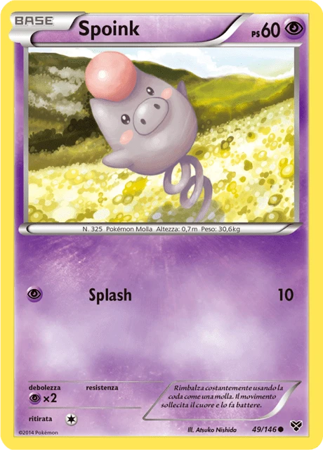 Spoink – Reverse Holo