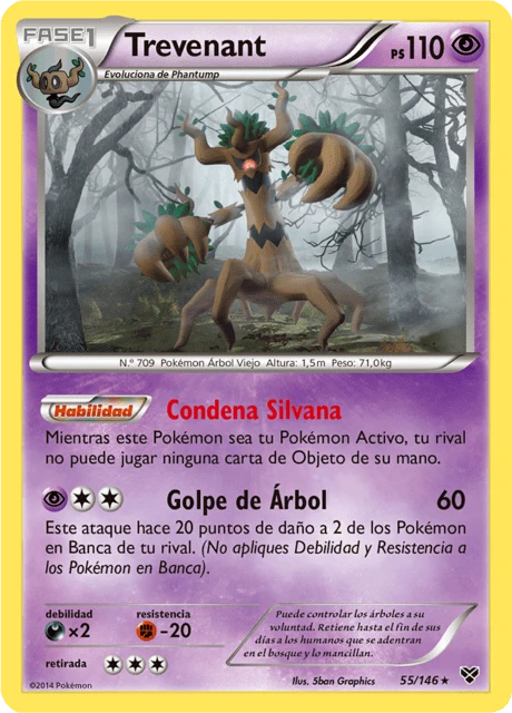 Trevenant – Reverse Holo