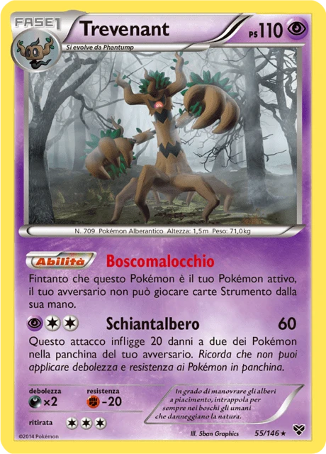 Trevenant – Reverse Holo