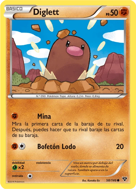 Diglett – Reverse Holo