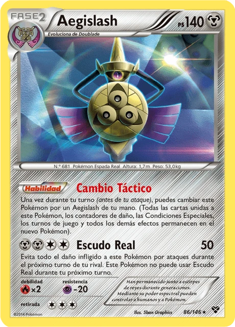 Aegislash – Reverse Holo