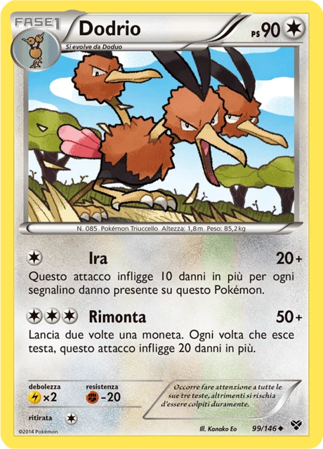 Dodrio – Reverse Holo