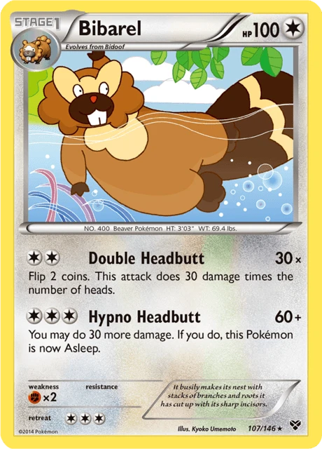 Bibarel – Reverse Holo