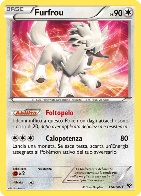 Furfrou – Reverse Holo
