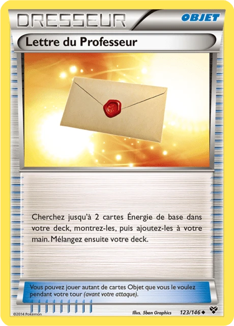 Lettre du Professeur – Reverse Holo