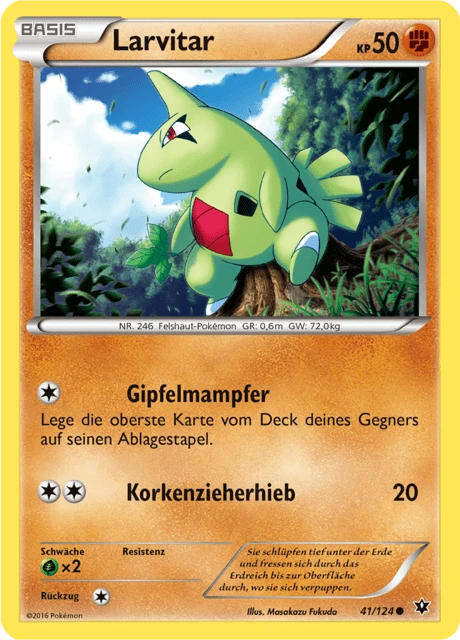 Larvitar – Reverse Holo