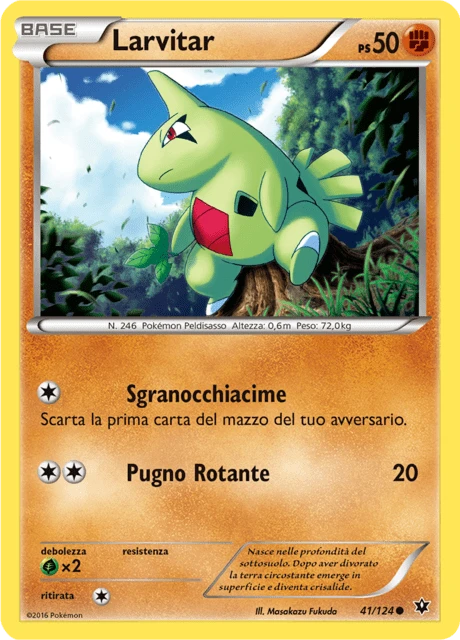 Larvitar – Reverse Holo