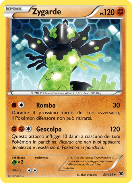 Zygarde – Reverse Holo