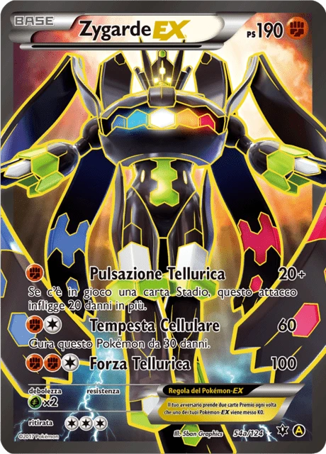 Zygarde-EX – Reverse Holo